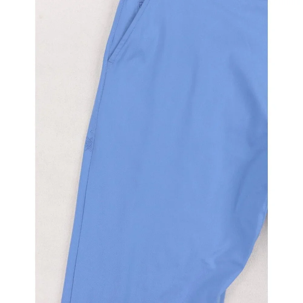 Rhone Commuter Pants Mens 35 X 33 Blue Stretch Performance Polyester 100161 - Picture 6 of 10